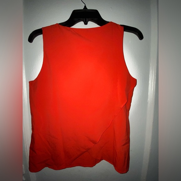 Stefano Di Roma Sleevless Red Blouse - Picture 2 of 4